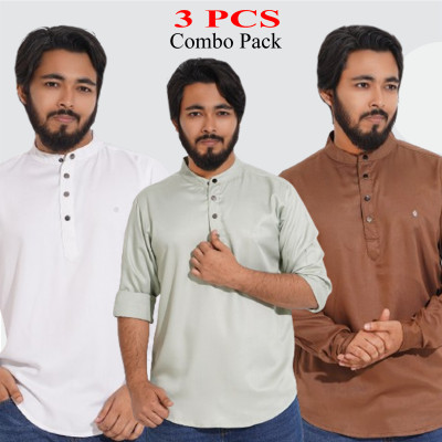 Satin Cotton Fabric Katua _ Coffee _ White _ Lemon