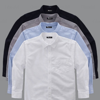 Full Sleeve Formal Shirt _ White_ Sky_ Ash_ Black