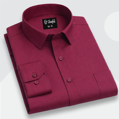 Fine Cotton Formal Shirt _ Merun .