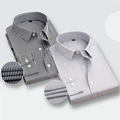 Full Sleeve Stripe Shirt _ Black _ Ash