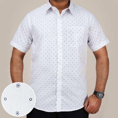 Showroom Quality Printed Shirt _ White Star