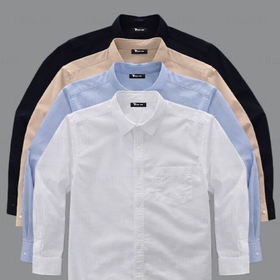 Full Sleeve Formal Shirt _White_Sky_Biscuits_Black