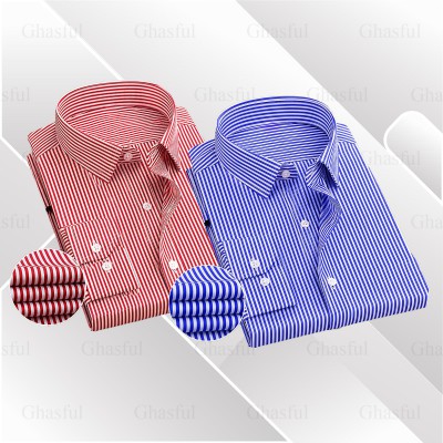 Full Sleeve Stripe Shirt _ Marum _ Sky
