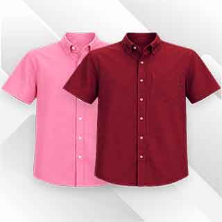 Half Sleeve Solid Co. Shirt