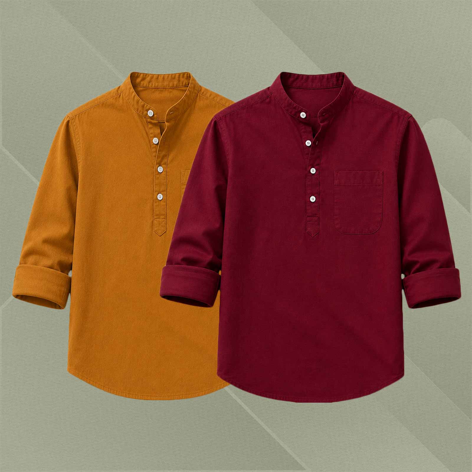 Long Sleeve Oxford Katua